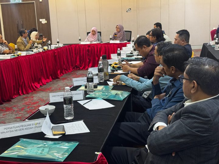 Suasana sesi perbincangan